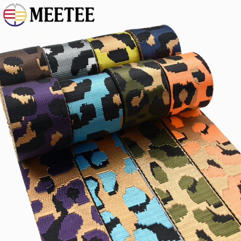 1-5M Meetee 50mm Nylon Webbing Tape 1.5mm Thick Jacquard Ribbon Backpack Bag Strap Garment Decor Bias Binding Sewing Accessories
1-5M Meetee 50mm Nylon Webbing Tape 1.5mm Thick Jacquard Ribbon Backpack Bag Strap Garment Decor Bias Binding Sewing Accessories