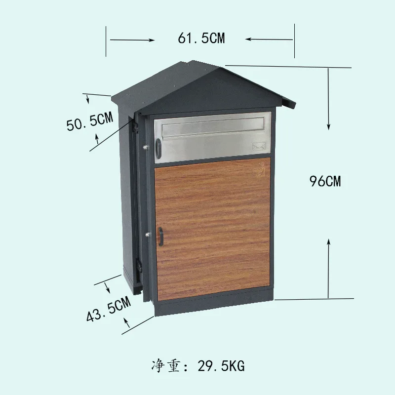 Прямые продажи с фабрики, открытый ящик для хранения экспресс-посылок, металлическая коробка для посылок, водонепроницаемая коробка для экспресс-писем
Прямые продажи с фабрики, открытый ящик для хранения экспресс-посылок, металлическая коробка для посылок, водонепроницаемая коробка для экспресс-писем