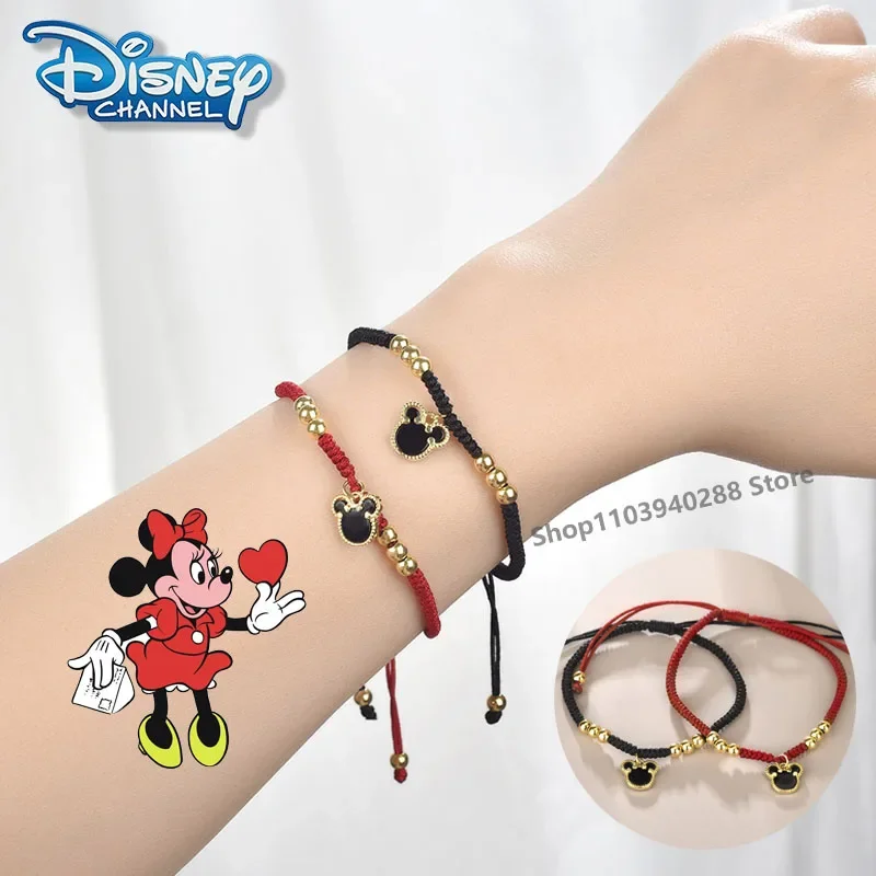 Disney Mickey Mouse Braided Bracelets Cute Cartoon Anime Mickey Fashion Accessories Jewelry Couple Bracelet for Holiday Gifts
Disney Mickey Mouse Braided Bracelets Cute Cartoon Anime Mickey Fashion Accessories Jewelry Couple Bracelet for Holiday Gifts