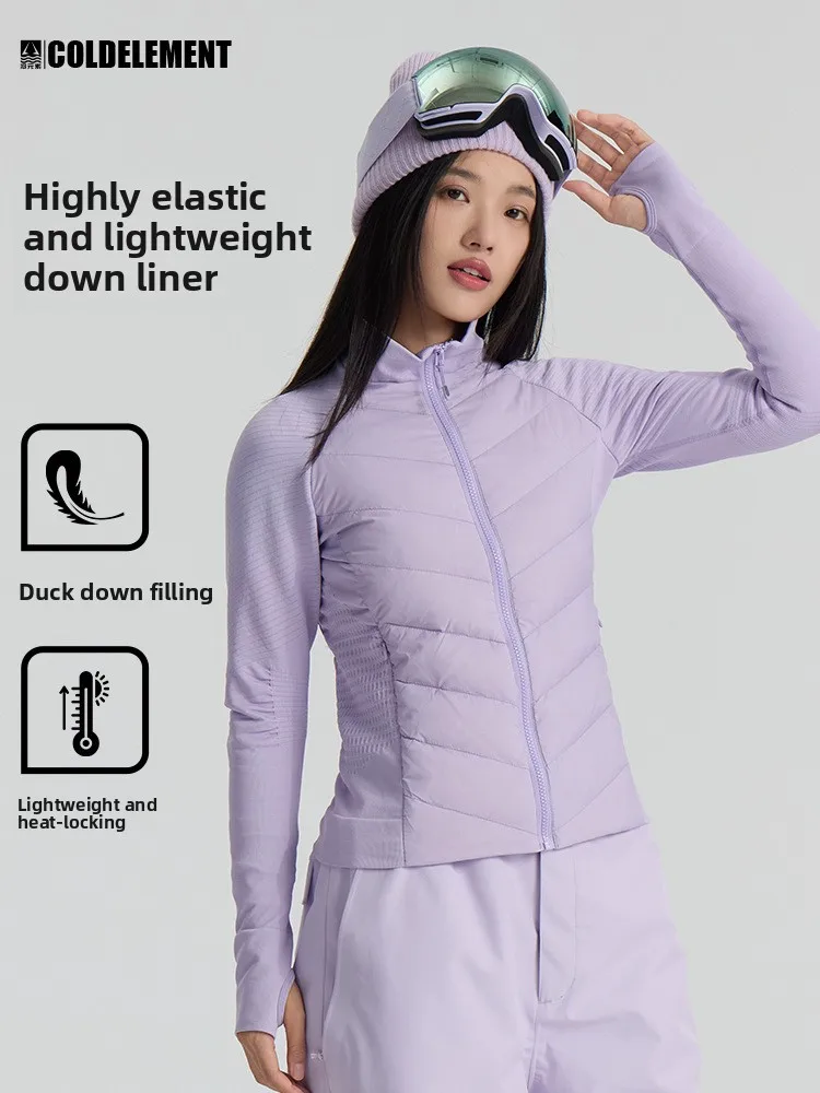 Yoga White Goose Down Jacket, Skiing Inner Liner 2025 Winter New Down Jacket, Warm Sports Jacket,
Yoga White Goose Down Jacket, Skiing Inner Liner 2025 Winter New Down Jacket, Warm Sports Jacket,