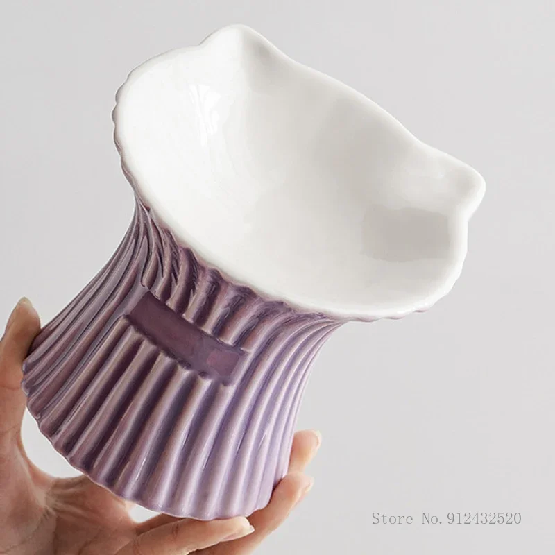 Ceramic High Feet Pet Bowls for Dogs and Cats, Puppy Water Food Drinking Feeder, Non-Slip Cat and Dog Bowl Supplies, 1Pc
Ceramic High Feet Pet Bowls for Dogs and Cats, Puppy Water Food Drinking Feeder, Non-Slip Cat and Dog Bowl Supplies, 1Pc