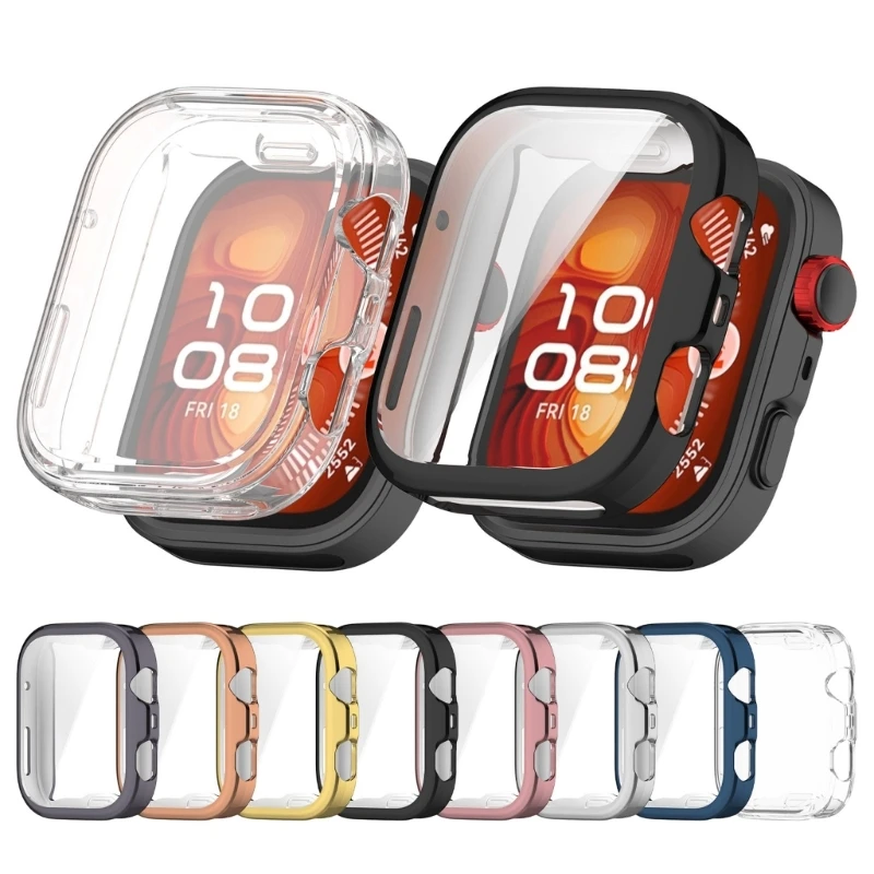 Чехол из ТПУ, противоударный корпус, чехол для умных часов huawei Watch Fit 4, чехол-бампер с полным покрытием, устойчивый к царапинам корпус часов
Чехол из ТПУ, противоударный корпус, чехол для умных часов huawei Watch Fit 4, чехол-бампер с полным покрытием, устойчивый к царапинам корпус часов