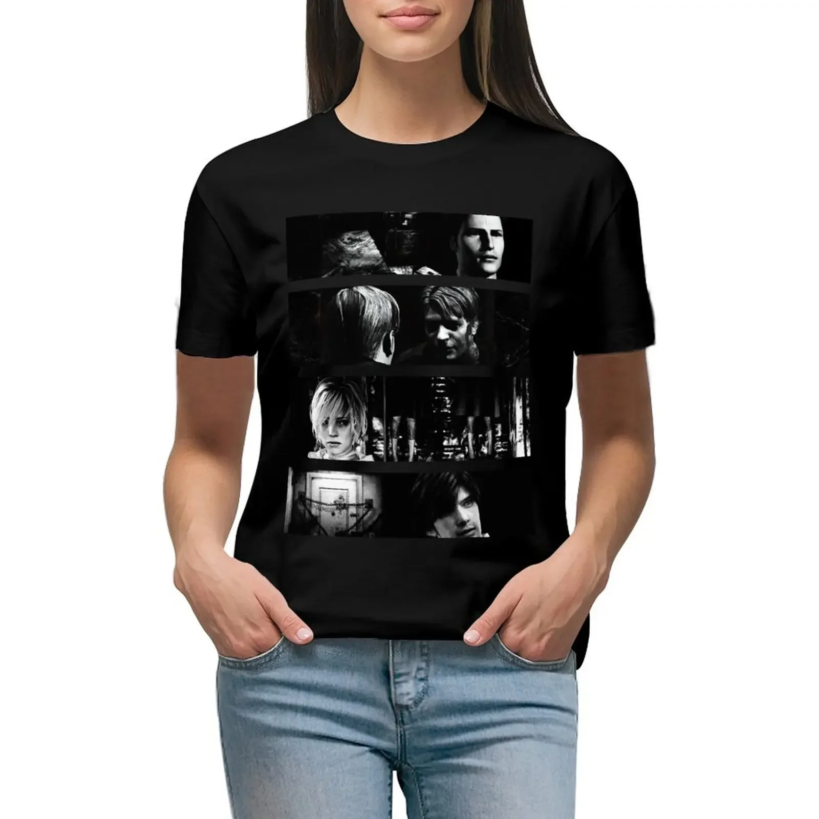 Call of Silent Hill T-Shirt summer clothes graphics plus sizes new edition cute t-shirts for Women
Call of Silent Hill T-Shirt summer clothes graphics plus sizes new edition cute t-shirts for Women