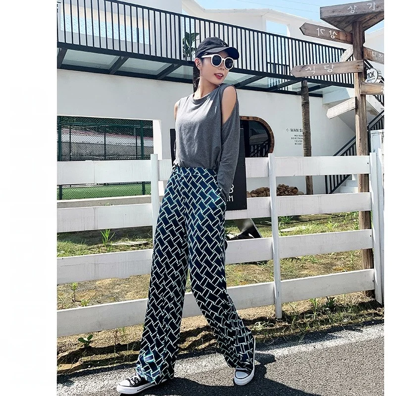 Clearance Wide Leg Pants for Women Striped Leopard Pattern Loose Fit Casual Trousers mid Waist Natural Waist Elastic Waist
Clearance Wide Leg Pants for Women Striped Leopard Pattern Loose Fit Casual Trousers mid Waist Natural Waist Elastic Waist