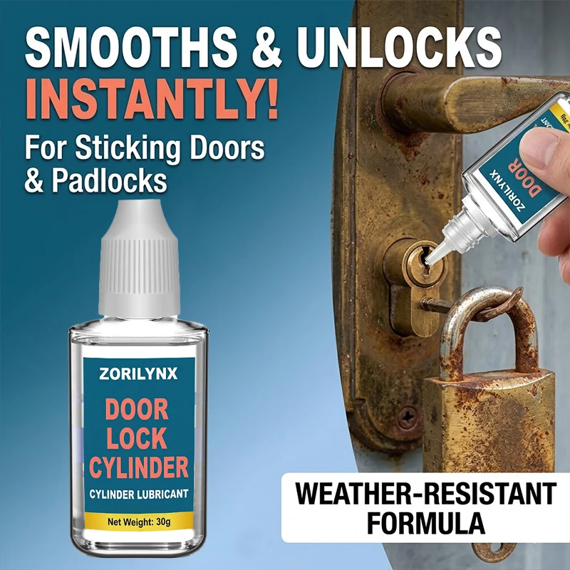 Advanced Lock Core Lubricating Oil Precision Maintenance Fluid for Smoother Key Turning and Long-Lasting Protection - ZORILYNX
Advanced Lock Core Lubricating Oil Precision Maintenance Fluid for Smoother Key Turning and Long-Lasting Protection - ZORILYNX