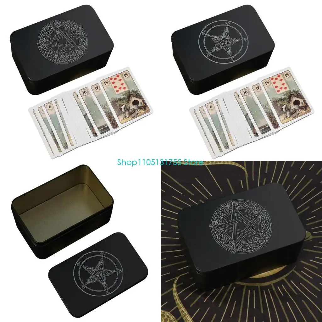 K0EF Cards Container Jewelry Storage Case Packing Game Empty Tarot Storage Box
K0EF Cards Container Jewelry Storage Case Packing Game Empty Tarot Storage Box