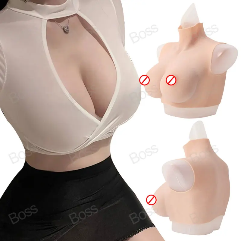 Silicone Crossdressing Boobs CD Fake Silicone Breast Forms High Neck Realistic Artificial Silicone Huge Boobs
Silicone Crossdressing Boobs CD Fake Silicone Breast Forms High Neck Realistic Artificial Silicone Huge Boobs