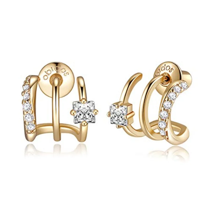 Obidos 14K Plated Earrings for Women Hoop Earrings for One Hole Trendy Simple Hypoallergenic Fashion Accessories Jewelry Gifts
Obidos 14K Plated Earrings for Women Hoop Earrings for One Hole Trendy Simple Hypoallergenic Fashion Accessories Jewelry Gifts