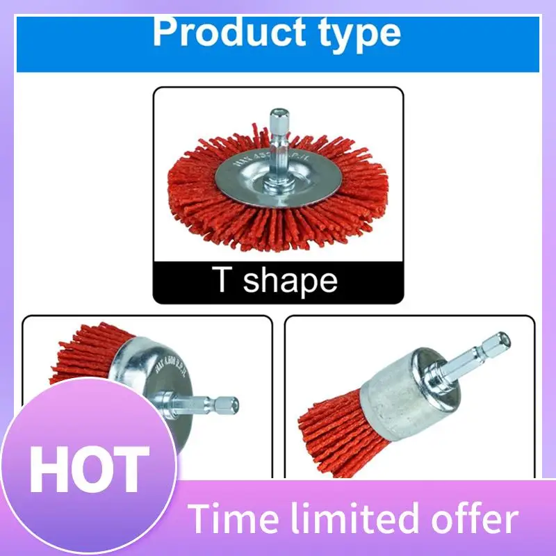B69C 9PCS Nylon Filament Abrasive Wire Brush Wheel & Cup Brush Set Nylon Brush Set Gray&Blue&Red For Removal Of Rust Corrosion P
B69C 9PCS Nylon Filament Abrasive Wire Brush Wheel & Cup Brush Set Nylon Brush Set Gray&Blue&Red For Removal Of Rust Corrosion P