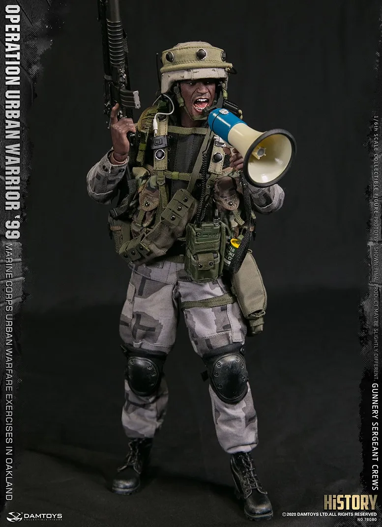 DAMTOYS DAM 78080 1/6 99 City Marines Master Sergeant Cruise Full Set 12'' Action Figure In Stock
DAMTOYS DAM 78080 1/6 99 City Marines Master Sergeant Cruise Full Set 12'' Action Figure In Stock