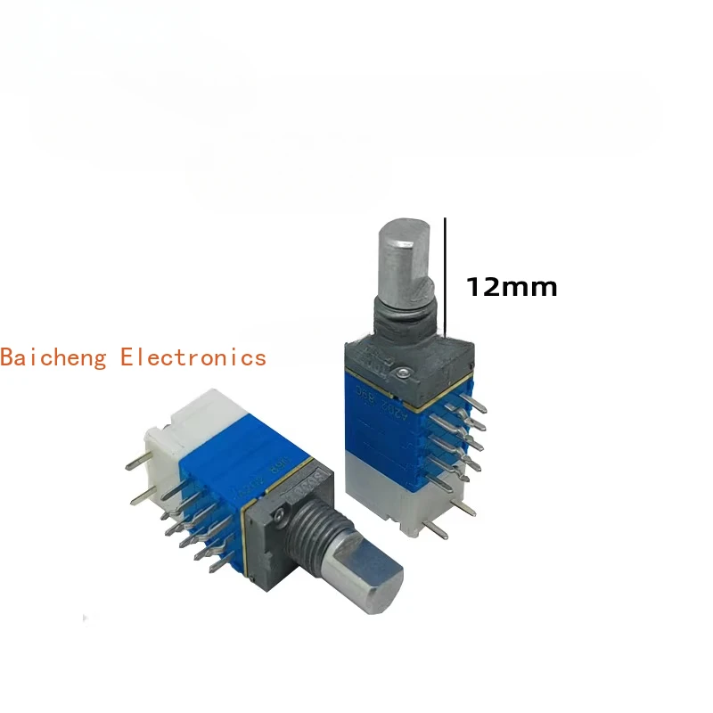5PCS 9MM potentiometer, 180 degree R097 type, 4-pin with switch A2K, single turn adjustable resistor, shaft length 12
5PCS 9MM potentiometer, 180 degree R097 type, 4-pin with switch A2K, single turn adjustable resistor, shaft length 12