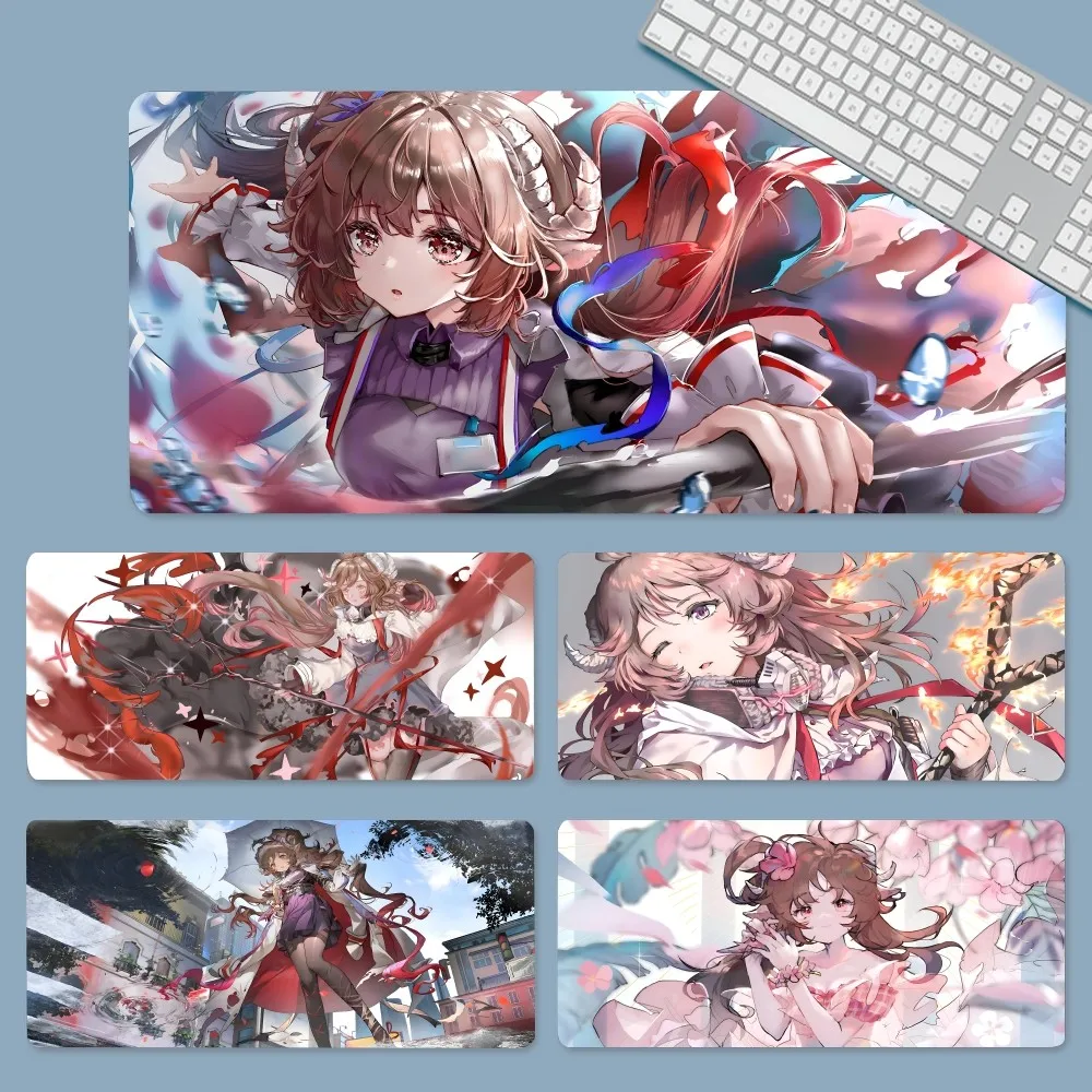 Аниме Arknights Eyjafjalla The Hvit Aska Коврик для мыши Большой игровой коврик для мыши LockEdge Утолщенный коврик для компьютерной клавиатуры Стол Настольный коврик
Аниме Arknights Eyjafjalla The Hvit Aska Коврик для мыши Большой игровой коврик для мыши LockEdge Утолщенный коврик для компьютерной клавиатуры Стол Настольный коврик