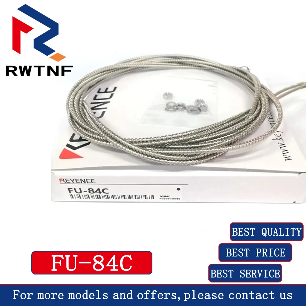 Brand New Genuine FU-84C KEYENCE high temperature optical fiber sensor
Brand New Genuine FU-84C KEYENCE high temperature optical fiber sensor