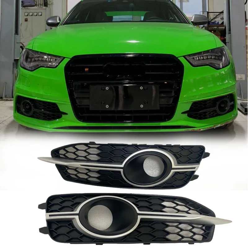 For Audi A6 S-line C7 S6 Sport Fog Light Frame 2012 2013 2014 2015 Racing Grills Low Spec Hole Acc Cover
For Audi A6 S-line C7 S6 Sport Fog Light Frame 2012 2013 2014 2015 Racing Grills Low Spec Hole Acc Cover