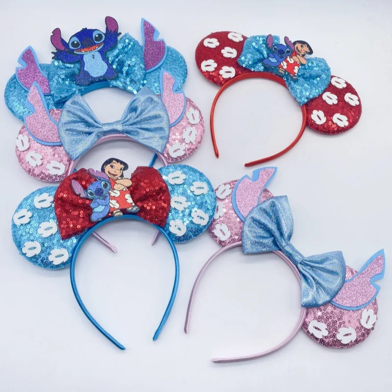 Original Disney cartoon Stich Headdress Toy Headwear Magic Mickey Ears Girls Hair Bands Head Hoop Kid Gift
Original Disney cartoon Stich Headdress Toy Headwear Magic Mickey Ears Girls Hair Bands Head Hoop Kid Gift