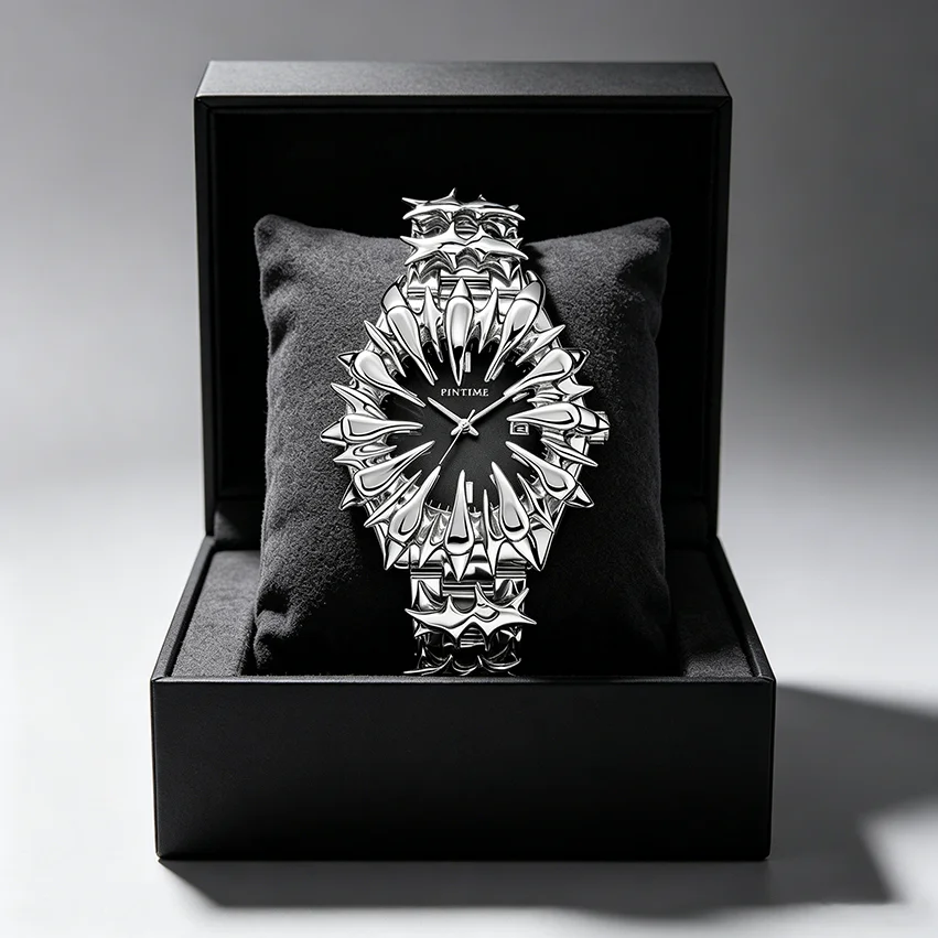 Y2K Watch European American Watches Irregular Dragon Scale Pointed tin Solder Light Luxury Men Gift Niche Quartz Wristwatch
Y2K Watch European American Watches Irregular Dragon Scale Pointed tin Solder Light Luxury Men Gift Niche Quartz Wristwatch