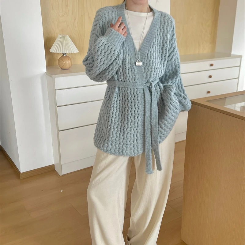 2026 Cardigan Women Sweaters Coats Mid Length Jackets Full Sleeve Jumpers Y2k Streetwear Elegant Knit Open Stith Autumn Winter
2026 Cardigan Women Sweaters Coats Mid Length Jackets Full Sleeve Jumpers Y2k Streetwear Elegant Knit Open Stith Autumn Winter