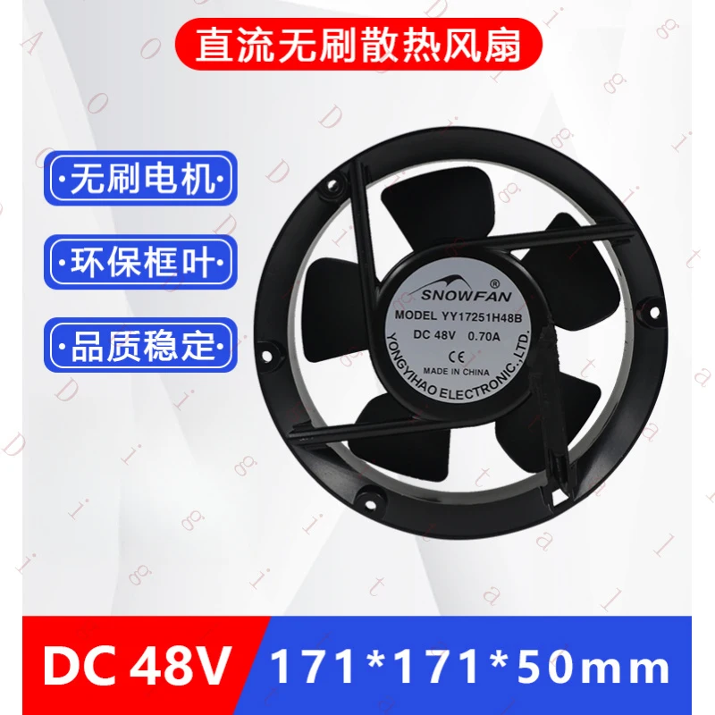UN-- for SNOWFAN 48V Cooling Fan17CM YY17251H48B
UN-- for SNOWFAN 48V Cooling Fan17CM YY17251H48B