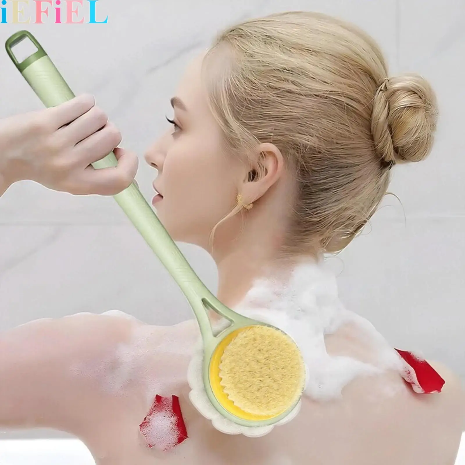 Women Men Long-handle Soft Bath Shower Back Scrubber Two Sides Shower Body Brush for Skin Exfoliating Bath Massage
Women Men Long-handle Soft Bath Shower Back Scrubber Two Sides Shower Body Brush for Skin Exfoliating Bath Massage