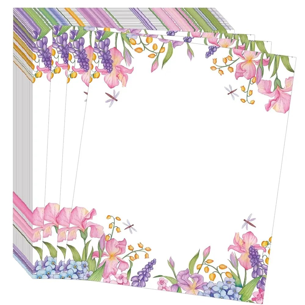 50 sheets of pink letter paper, flower themed decorative printer paper, wedding plant letter paper, stationery for school use
50 sheets of pink letter paper, flower themed decorative printer paper, wedding plant letter paper, stationery for school use