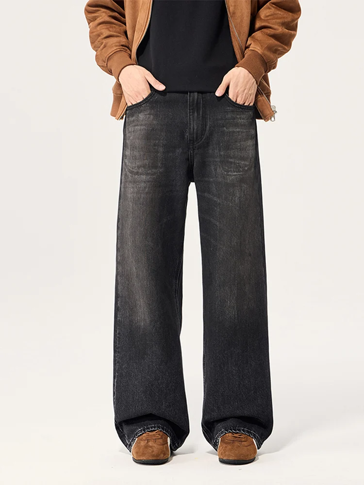 Bla Armada Retro Waed Casual Straight Leg Jeans American Sle Versatile Loose Fit Men's Cotton Blend Straight Leg Pants
Bla Armada Retro Waed Casual Straight Leg Jeans American Sle Versatile Loose Fit Men's Cotton Blend Straight Leg Pants