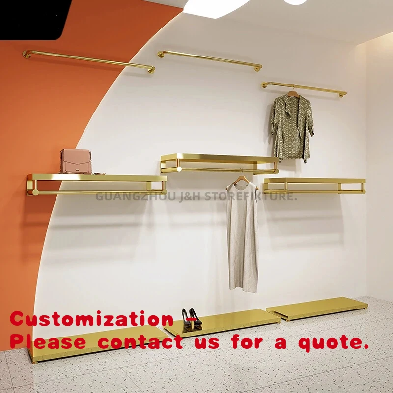 custom.Cheap Retail Store Shelves Wall Mount Rack Clothing Hanger Rack Boutique
custom.Cheap Retail Store Shelves Wall Mount Rack Clothing Hanger Rack Boutique