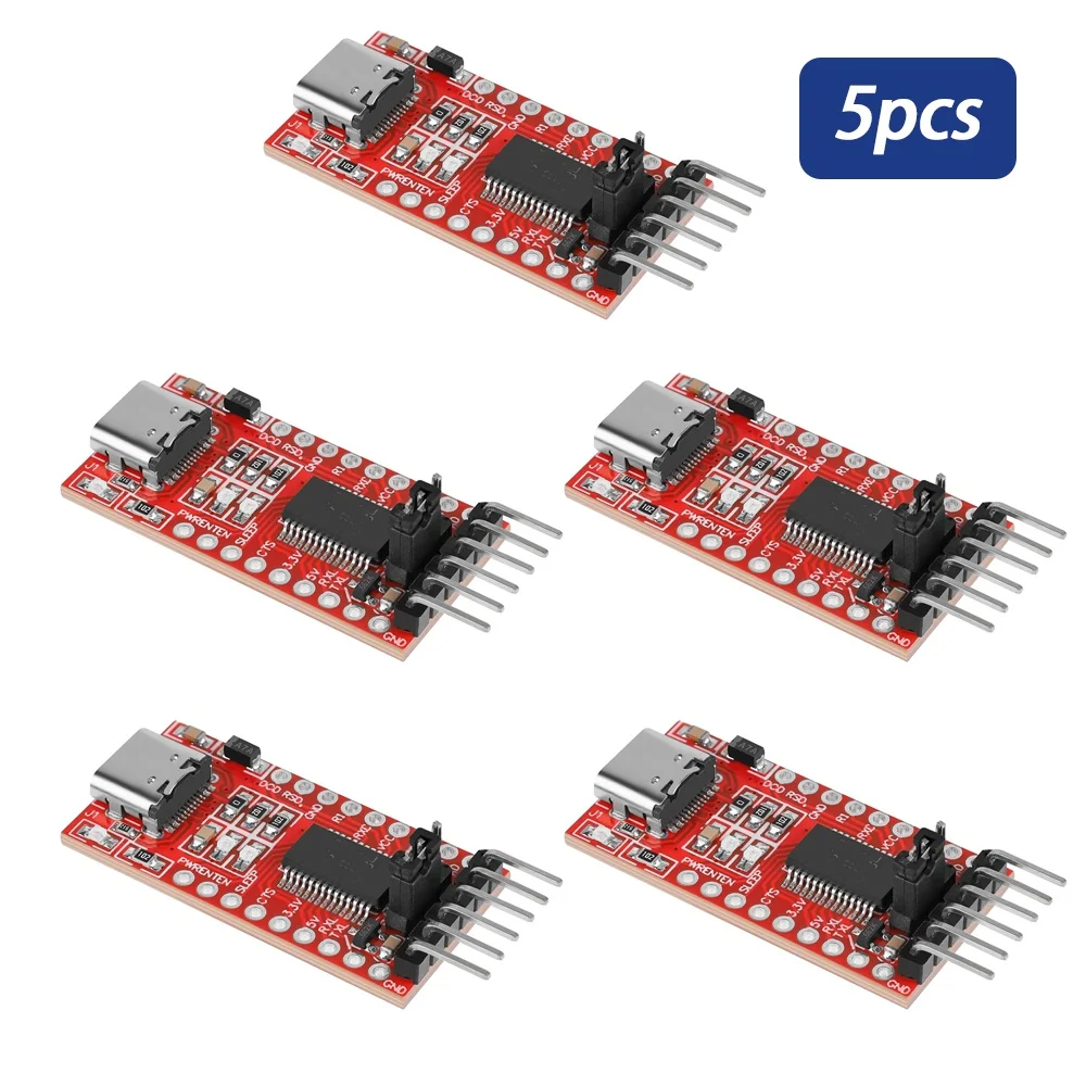 1-10 Pcs Ft232rl Ft232 Ftdi Usb 3.3v 5.5v To Ttl Serial Adapter Module for Arduino Ft232 Pro Mini Port Usb To Ttl 232 Type-c Usb
1-10 Pcs Ft232rl Ft232 Ftdi Usb 3.3v 5.5v To Ttl Serial Adapter Module for Arduino Ft232 Pro Mini Port Usb To Ttl 232 Type-c Usb