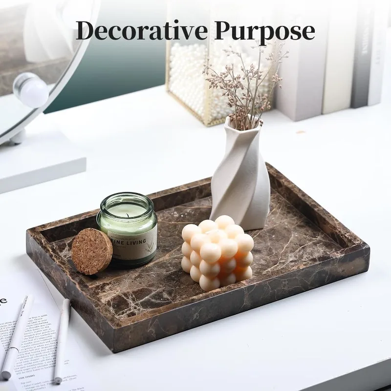 Real Natural Marble Tray For Bathroom, Genuine Marble Stone Vanity Tray, Luxury Storage Trays For Kitchen, Vanity, Home Decor, D
Real Natural Marble Tray For Bathroom, Genuine Marble Stone Vanity Tray, Luxury Storage Trays For Kitchen, Vanity, Home Decor, D