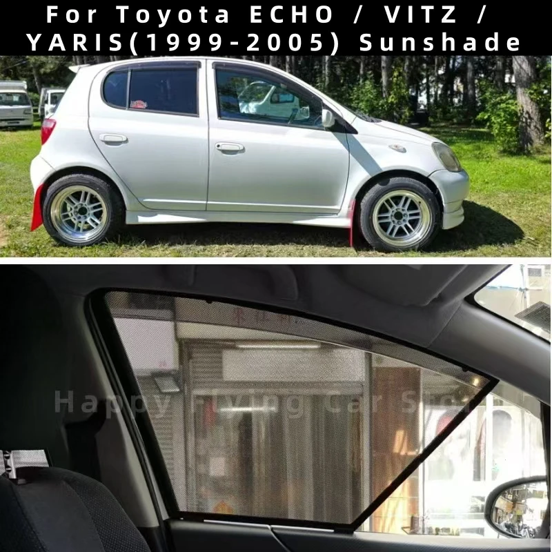 Suitable for ECHO or VITZ or YARIS NCP131 1999-2005 car window sunshade,front and side door sun baffle,mesh curtain
Suitable for ECHO or VITZ or YARIS NCP131 1999-2005 car window sunshade,front and side door sun baffle,mesh curtain