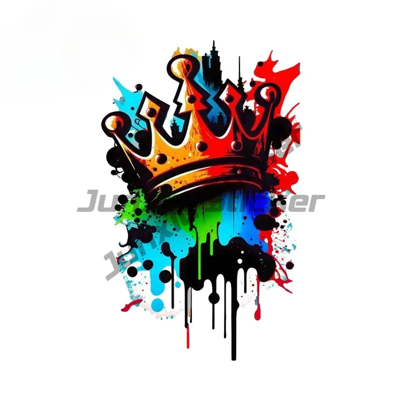 Colorful Crown Car Sticker Graphics Creative Personality Decals Edgy Fashionable Car Door Decoration
Colorful Crown Car Sticker Graphics Creative Personality Decals Edgy Fashionable Car Door Decoration