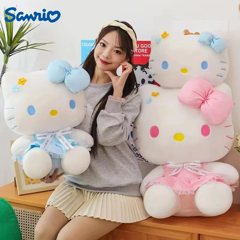 30/45/60CM Big Size Sanrio Flowers Hello Kitty Plushies Cartoon Stuffed Animal Ornamental Children Toy Comfort Soft Doll Gift
30/45/60CM Big Size Sanrio Flowers Hello Kitty Plushies Cartoon Stuffed Animal Ornamental Children Toy Comfort Soft Doll Gift