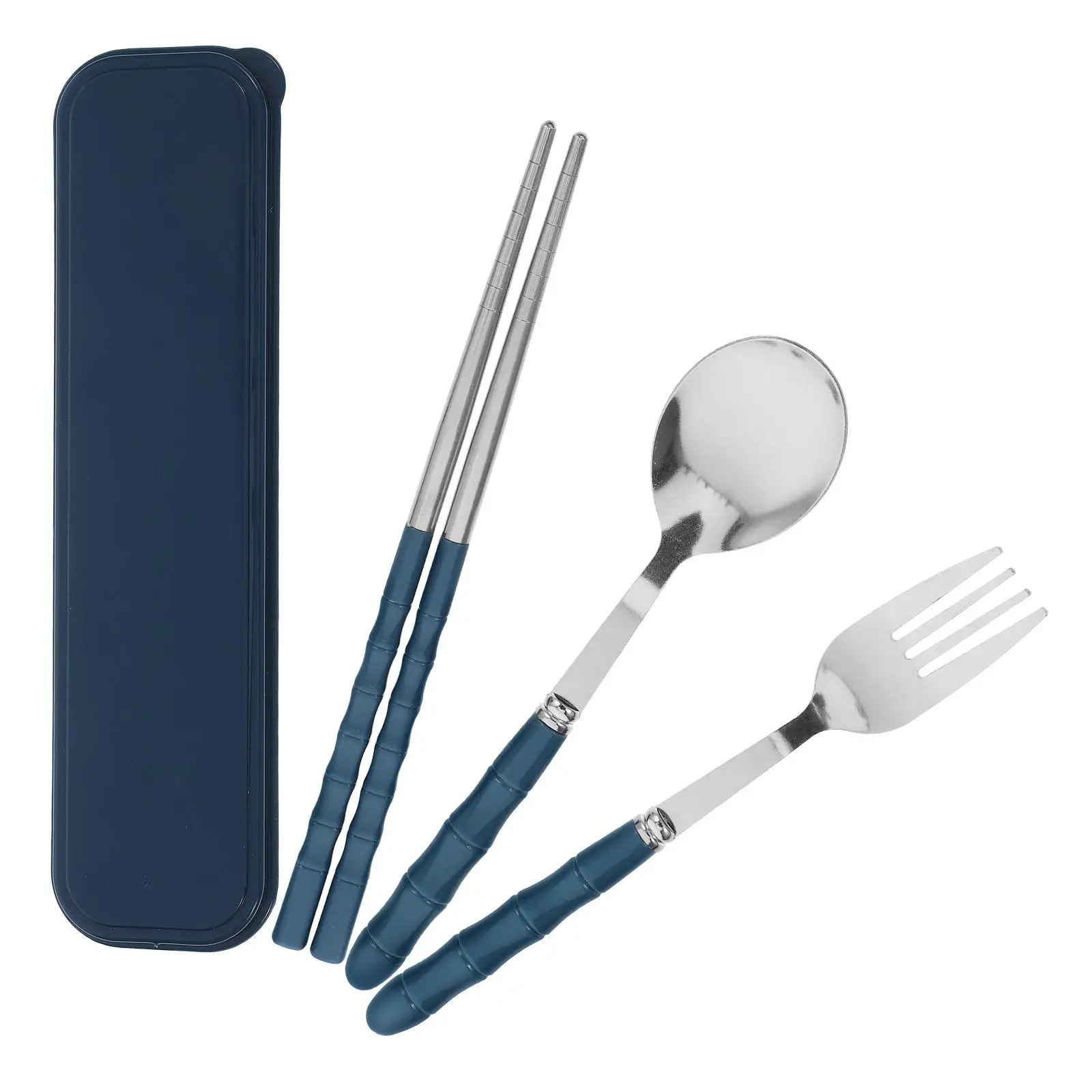 Portable Cutlery Set Stainless Steel Fork Chopsticks Spoon Camping Utensils Kids Baby Dishwasher Safe Plastic Backpacking
Portable Cutlery Set Stainless Steel Fork Chopsticks Spoon Camping Utensils Kids Baby Dishwasher Safe Plastic Backpacking