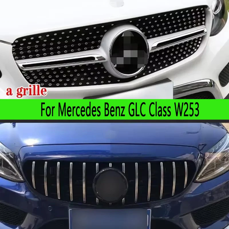 For Mercedes Benz GLC Class W253 GLC260 GLC300 GLC180 GT Style Grill Front Bumper Movement Grille Star net 2015-2019
For Mercedes Benz GLC Class W253 GLC260 GLC300 GLC180 GT Style Grill Front Bumper Movement Grille Star net 2015-2019