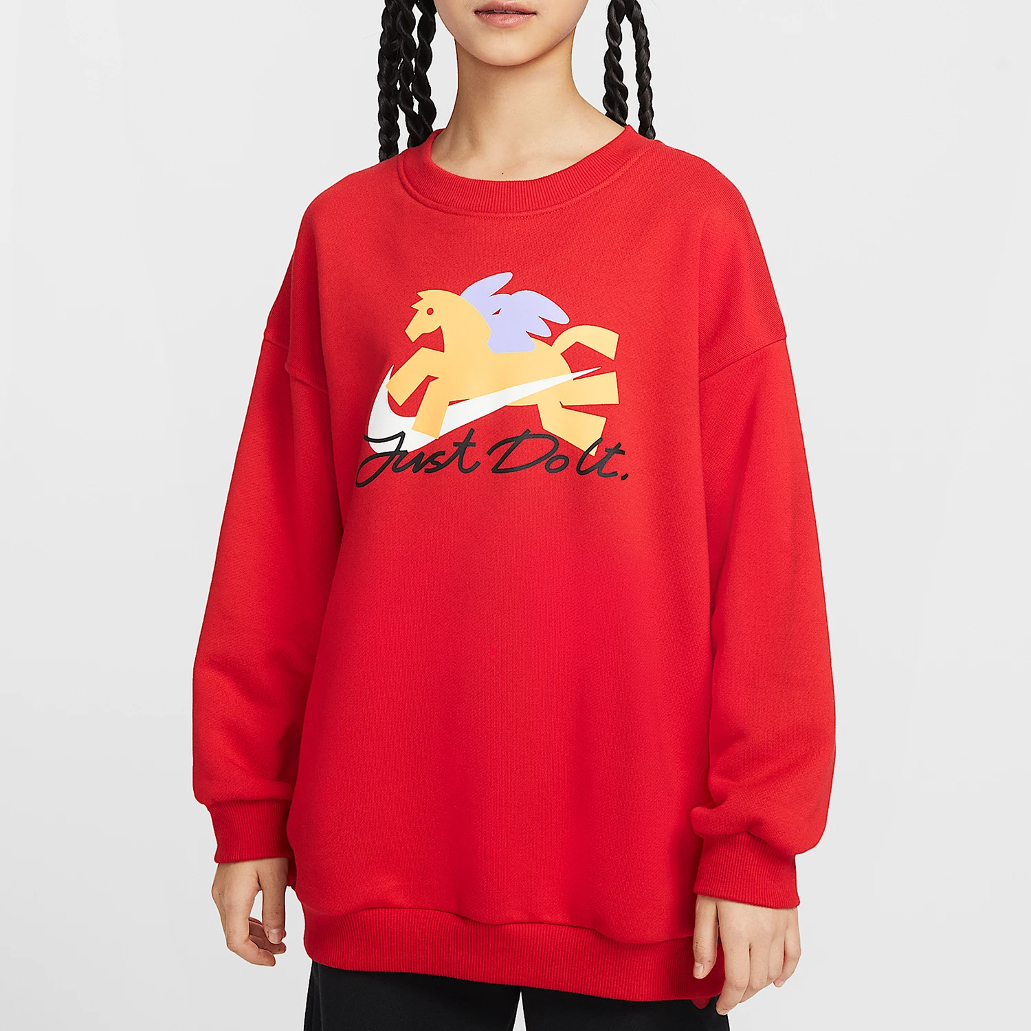 Оригинальная детская модная повседневная свободная толстовка с принтом Nike Horse Year Limited Edition IQ3933-657
Оригинальная детская модная повседневная свободная толстовка с принтом Nike Horse Year Limited Edition IQ3933-657