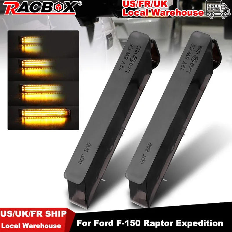 2PCS LED Side Rearview Mirror Turn Signal Indicator Light For Ford F-150 2004 2005 2006 2007 2008 2009 2010 2011 2012 2013 2014
2PCS LED Side Rearview Mirror Turn Signal Indicator Light For Ford F-150 2004 2005 2006 2007 2008 2009 2010 2011 2012 2013 2014