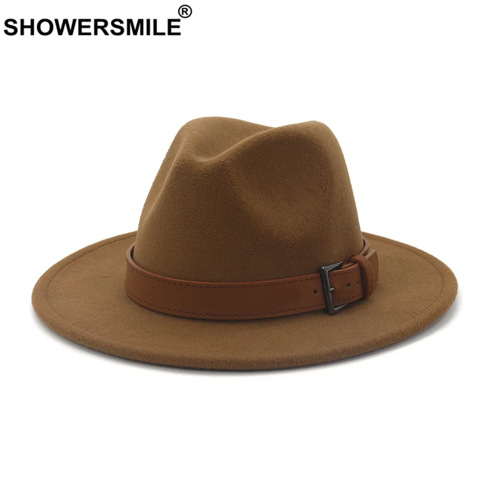SHOWERSMILE хаки Женская шерстяная фетровая шляпка шерстяная шапка с кожаным ремнем Панама шляпа на зиму осень широкополая мягкая фетровая шляпа в джазовом стиле мужской сомбреро
SHOWERSMILE хаки Женская шерстяная фетровая шляпка шерстяная шапка с кожаным ремнем Панама шляпа на зиму осень широкополая мягкая фетровая шляпа в джазовом стиле мужской сомбреро