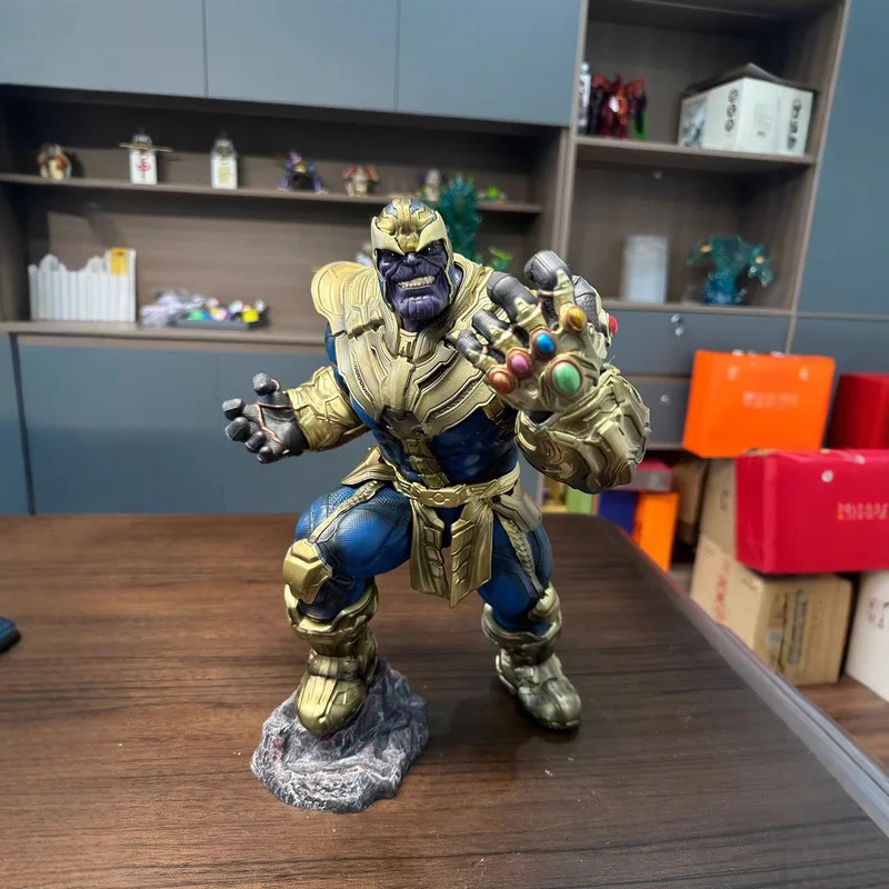 Original Spot Marvel Animation Series Is About 36cm High. Thanos The Avengers Sigk Hand-Made Statue Ornaments Model Gifts
Original Spot Marvel Animation Series Is About 36cm High. Thanos The Avengers Sigk Hand-Made Statue Ornaments Model Gifts