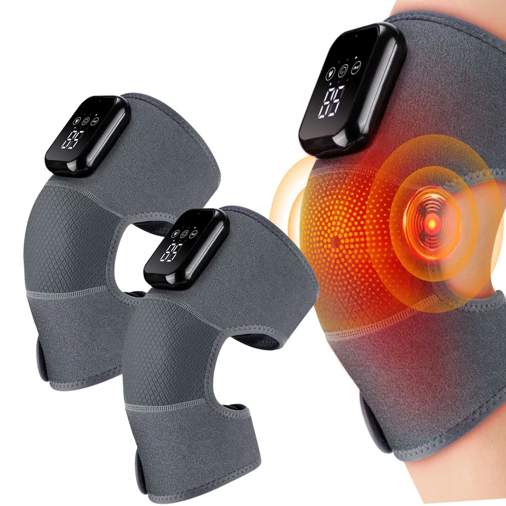 Cordless Electric Heated Knee Massager with 3 Heating Levels And 3 Modes Vibration Function for Joint Comfort Rechargeable
Cordless Electric Heated Knee Massager with 3 Heating Levels And 3 Modes Vibration Function for Joint Comfort Rechargeable