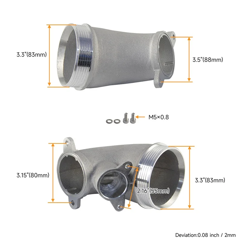High-Flow Performance Intake+Pipe Aluminum Fit for BMW S58 Engine M2 G87 2023+ M3 CS G80 2020+ M4 CSL G82 2020+
High-Flow Performance Intake+Pipe Aluminum Fit for BMW S58 Engine M2 G87 2023+ M3 CS G80 2020+ M4 CSL G82 2020+