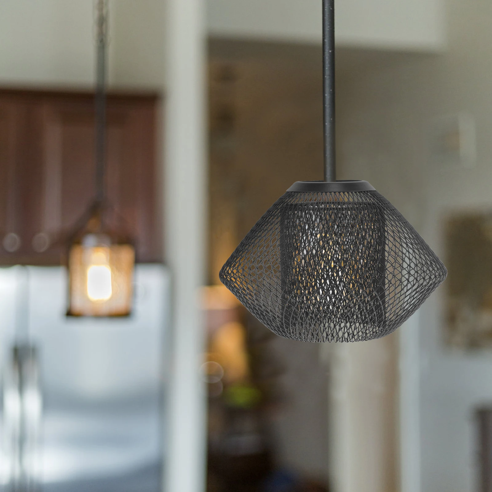 Iron Mesh Lampshade Double Layer Geometric Pendant Light Cover for Bar Home Decorative Lighting Fixture Iron Lampshade
Iron Mesh Lampshade Double Layer Geometric Pendant Light Cover for Bar Home Decorative Lighting Fixture Iron Lampshade