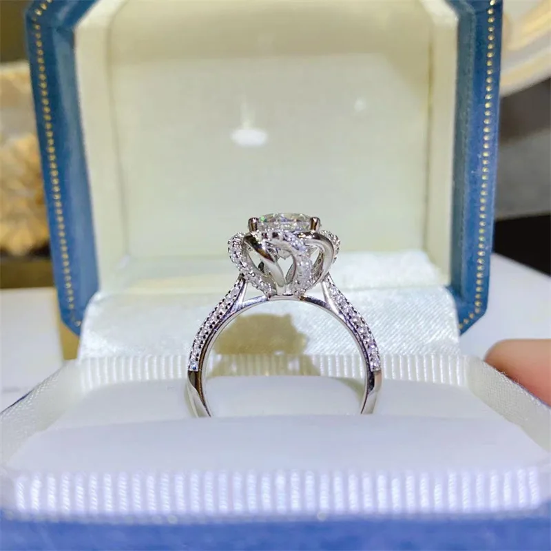 Luxury Platinum Solid Platinum PT950 Women's Ring Diamond D-Color Proposal Wedding
Luxury Platinum Solid Platinum PT950 Women's Ring Diamond D-Color Proposal Wedding