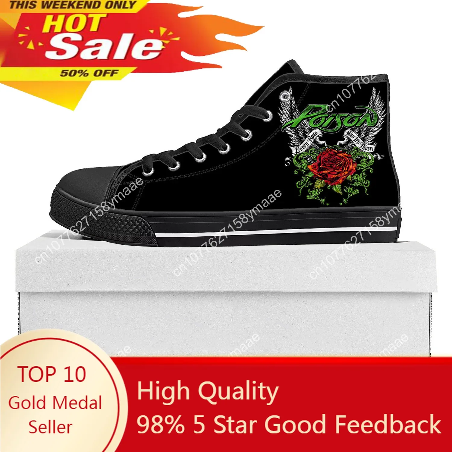 Rock Band High Top High Quality Sneakers Mens Womens Teenager Canvas Sneaker Casual Custom Made Shoes Customize DIY Shoe
Rock Band High Top High Quality Sneakers Mens Womens Teenager Canvas Sneaker Casual Custom Made Shoes Customize DIY Shoe