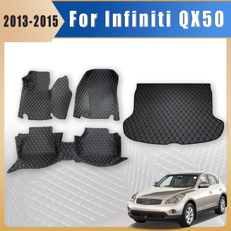 Car Floor Mats Trunk Carpets For Infiniti QX50 2013 2014 2015 Foot Pads Auto Accessories Interior Pedal Products Covers Parts
Car Floor Mats Trunk Carpets For Infiniti QX50 2013 2014 2015 Foot Pads Auto Accessories Interior Pedal Products Covers Parts