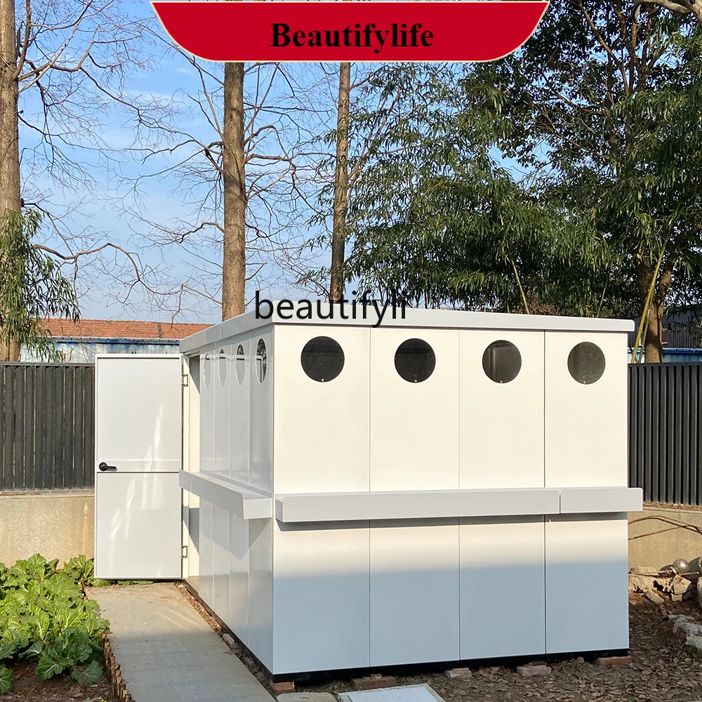 Waterproof outdoor tool room Garden room Sundries courtyard storage room Rooftop combination house A 
Waterproof outdoor tool room Garden room Sundries courtyard storage room Rooftop combination house A