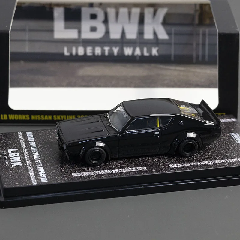 Diecast INNO 1:64 Scale SKYLINE 2000 GTR KPGC110 Black Alloy Car Model Collectible Toy Gift Souvenir Display Ornament
Diecast INNO 1:64 Scale SKYLINE 2000 GTR KPGC110 Black Alloy Car Model Collectible Toy Gift Souvenir Display Ornament