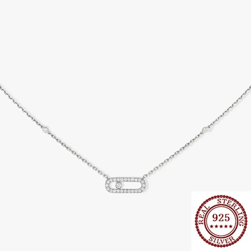 2025 New S925 Pure Silver Light Luxury Fashion High Quality Necklace for Daily Accessories, Parties
2025 New S925 Pure Silver Light Luxury Fashion High Quality Necklace for Daily Accessories, Parties