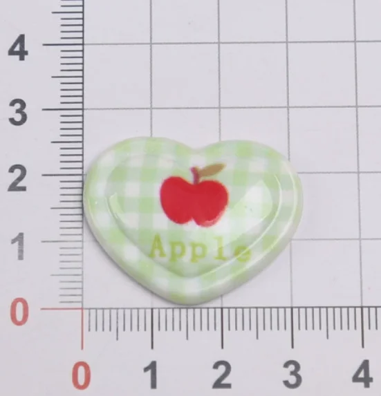 10 Pcs Heart-shaped Apple Resin Accessories for Junk Phone Case, iPad Case, Hair Clip, Flat Back Decoration
10 Pcs Heart-shaped Apple Resin Accessories for Junk Phone Case, iPad Case, Hair Clip, Flat Back Decoration