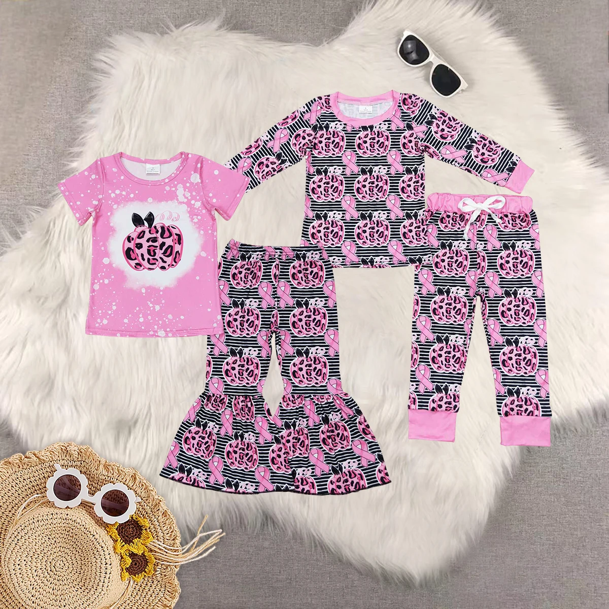 GLP1183 Wholesale baby girl clothes leopard pumpkin long sleeve pants pajamas sets Summer Boutique kids clothes girl sets
GLP1183 Wholesale baby girl clothes leopard pumpkin long sleeve pants pajamas sets Summer Boutique kids clothes girl sets
