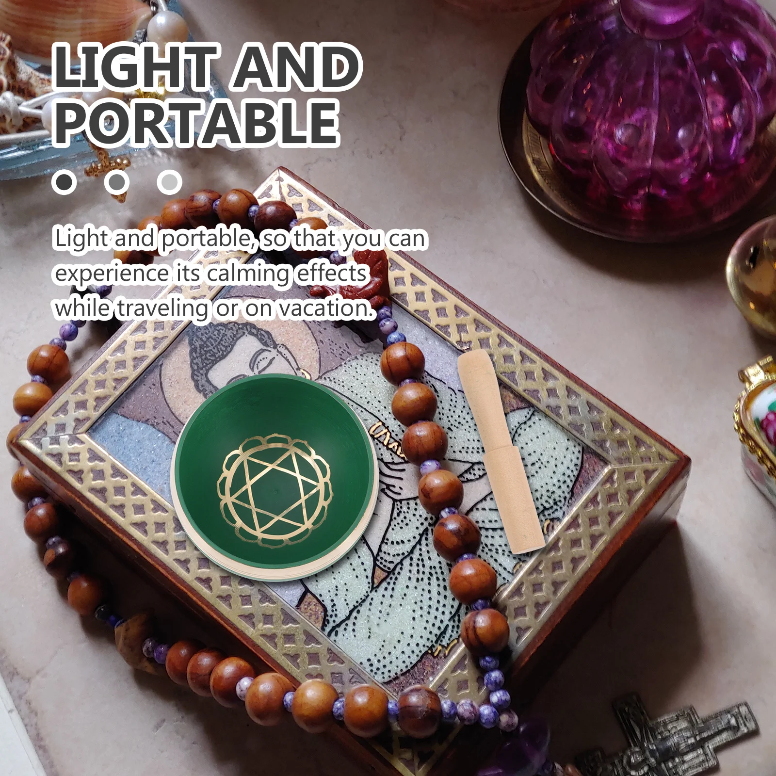 1 set 1 Set Colorful Singing Bowl For Meditation Relaxation Portable Yoga Music Instrument Tibet Bowl Set 
1 set 1 Set Colorful Singing Bowl For Meditation Relaxation Portable Yoga Music Instrument Tibet Bowl Set