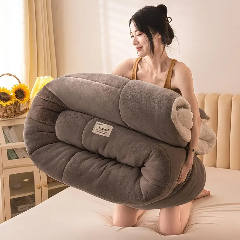 Thickened Winter Quilt Milk Velvet Student Dormitory Single Bed Core Warm Cotton Wool Flocking 2025 Lamb Velvet Filled
Thickened Winter Quilt Milk Velvet Student Dormitory Single Bed Core Warm Cotton Wool Flocking 2025 Lamb Velvet Filled